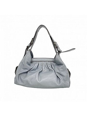 Fendi Fendi shoulder bag, leather, gray, women's (view 1)