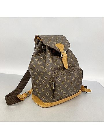Louis Vuitton Louis Vuitton Monogram Montsouris GM Backpack M51135 Brown (Men's/Women's) (view 2)