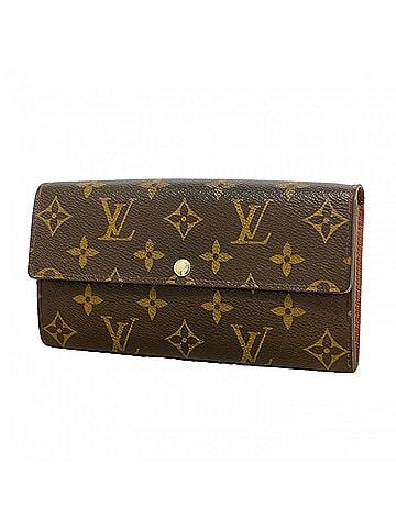 Louis Vuitton Louis Vuitton Monogram Portefeuille Sarah Long Wallet M61734 Brown Women's (view 1)