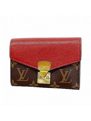 Louis Vuitton Louis Vuitton Tri-fold Wallet Monogram Portefeuille Pallas Compact M67478 Cerise Ladies (view 1)
