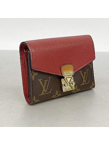 Louis Vuitton Louis Vuitton Tri-fold Wallet Monogram Portefeuille Pallas Compact M67478 Cerise Ladies (view 2)