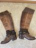 Freebird 100% Leather Brown Tan Boots Size 9 - photo 4