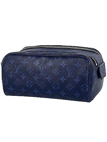 Louis Vuitton Louis Vuitton Dopp Kit Pouch Travel Bag Second Taigarama Cobalt (Blue) M30849 Men's (view 1)