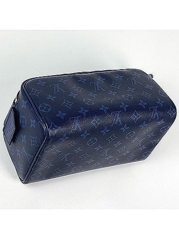 Louis Vuitton Louis Vuitton Dopp Kit Pouch Travel Bag Second Taigarama Cobalt (Blue) M30849 Men's (view 2)