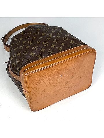 Louis Vuitton Louis Vuitton Noe One-Shoulder Drawstring Shoulder Bag, Monogram Brown, M42224, Women's (view 2)