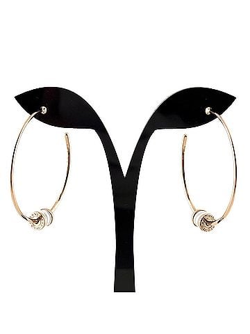 Bvlgari Bulgari BVLGARI B-ZERO1 Earrings, Pink Gold (PG), 750 Ceramic, Women's Earrings (view 1)