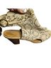 Bare Traps 100% Faux Leather Snake Print Brown Tan Boots Size 10 - photo 2