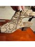 Bare Traps 100% Faux Leather Snake Print Brown Tan Boots Size 10 - photo 5