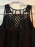 Forever 21 100% Polyester Solid Black Cocktail Dress Size L - photo 5