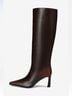 MICHAEL Michael Kors 100% Leather Brown Heels Size 8 - photo 5