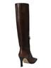 MICHAEL Michael Kors 100% Leather Brown Heels Size 8 - photo 2