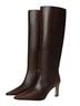 MICHAEL Michael Kors 100% Leather Brown Heels Size 8 - photo 1