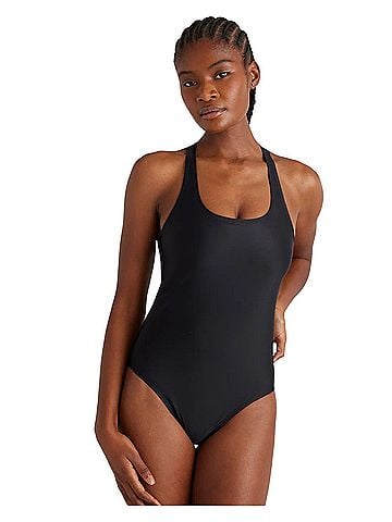 Quince Italian Cross-Back One Piece Swimsuit (view 1)