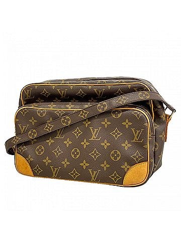 Louis Vuitton Louis Vuitton Monogram Nile Shoulder Bag M45244 Brown Women's (view 1)