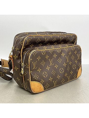 Louis Vuitton Louis Vuitton Monogram Nile Shoulder Bag M45244 Brown Women's (view 2)