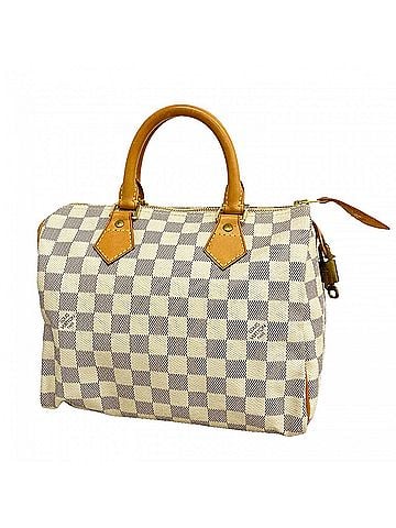 Louis Vuitton Louis Vuitton Damier Azur Speedy 25 Handbag N41534 White Women's (view 1)