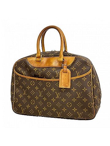 Louis Vuitton Louis Vuitton Monogram Deauville Handbag M47270 Brown Women's (view 1)