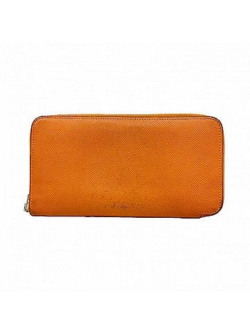 Hermès Hermes Azap Long Silk In Wallet, Veau Epsom, Capucines, X Stamp, Women's (view 1)