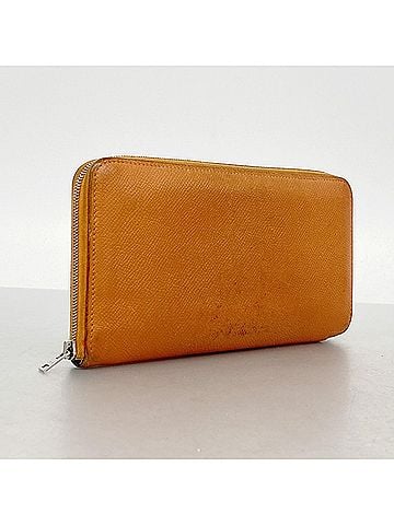 Hermès Hermes Azap Long Silk In Wallet, Veau Epsom, Capucines, X Stamp, Women's (view 2)