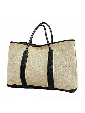 Hermès Hermes Garden GM Tote Bag, Toile H, Black, ?J stamp, Men's/Women's (view 1)