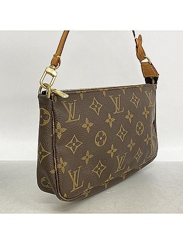 Louis Vuitton Louis Vuitton Monogram Pochette Accessoires M51980 Brown Women's Bag/Pouch (view 2)
