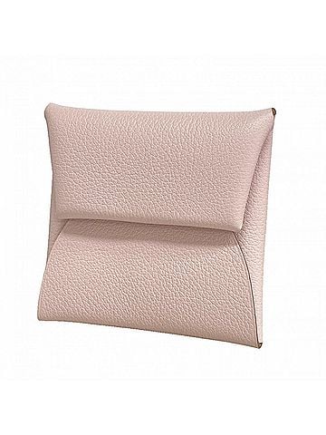 Hermès Hermes Bastia Evercolor Wallet/Coin Case, Mauve Pale, B Stamp, Women's (view 1)