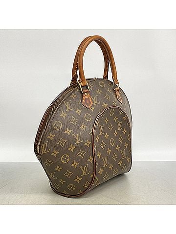 Louis Vuitton Louis Vuitton Monogram Ellipse MM Handbag M51126 Brown Women's (view 2)