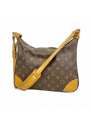 Louis Vuitton Louis Vuitton Monogram Boulogne 30 Shoulder Bag M51265 Brown Women's (view 1)