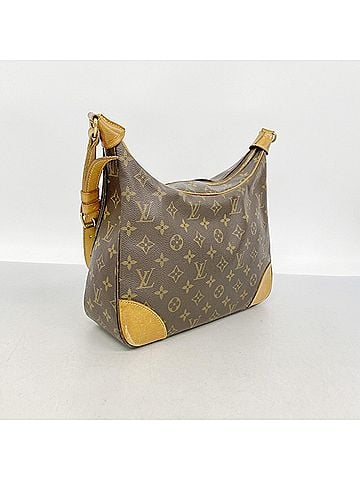 Louis Vuitton Louis Vuitton Monogram Boulogne 30 Shoulder Bag M51265 Brown Women's (view 2)