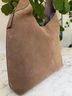Coach 100% Suede Tan Brown Shoulder Bag One size - photo 5
