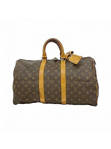 Louis Vuitton Louis Vuitton Bags - Boston Monogram Keepall 45 M41428 Brown Men's &amp; Women's (view 1)