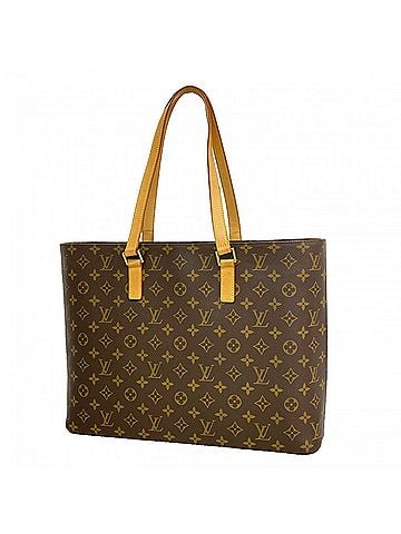 Louis Vuitton Louis Vuitton Monogram Luco Shoulder Bag M51155 Brown Women's (view 1)