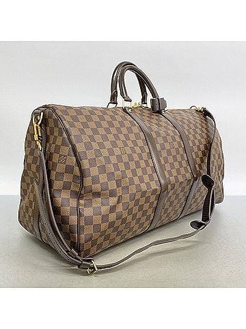 Louis Vuitton Louis Vuitton Bags - Boston Damier Keepall Bandoulière 55 N41414 Ebene Men's &amp; Women's (view 2)