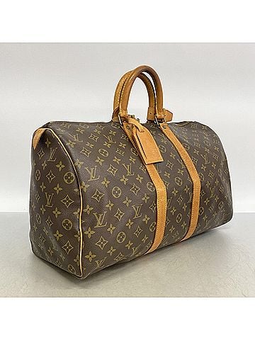 Louis Vuitton Louis Vuitton Bags - Boston Monogram Keepall 45 M41428 Brown Men's &amp; Women's (view 2)