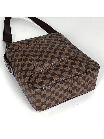 Louis Vuitton Louis Vuitton Olaf MM Shoulder Bag, Damier Brown, N41441, Women's (view 2)