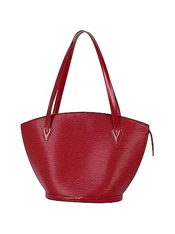 Louis Vuitton Louis Vuitton Saint Jacques Shopping Tote Bag, Epi Leather, Castilian Red, M52267, Women's (view 1)