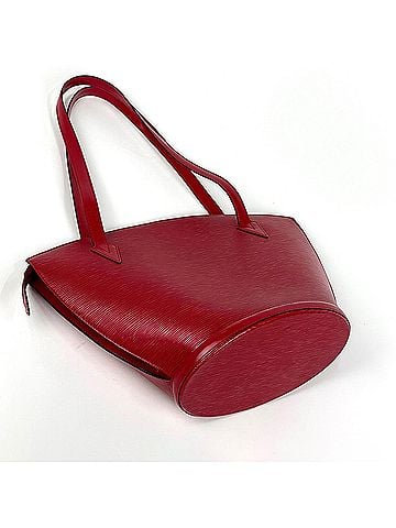 Louis Vuitton Louis Vuitton Saint Jacques Shopping Tote Bag, Epi Leather, Castilian Red, M52267, Women's (view 2)