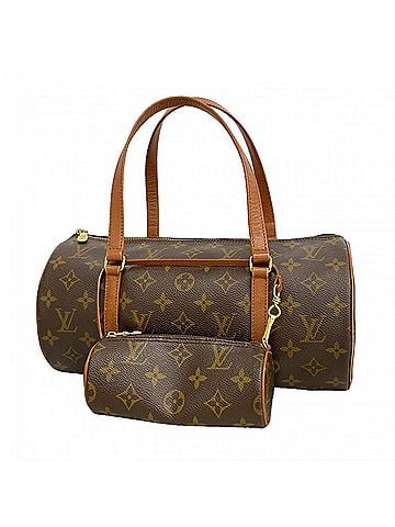 Louis Vuitton Louis Vuitton Monogram Papillon 30 Handbag M51385 Brown Women's (view 1)