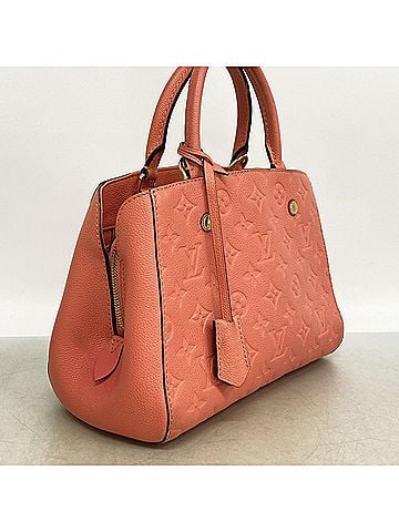Louis Vuitton Louis Vuitton Monogram Empreinte Montaigne BB Handbag M42295 Blossom (Women's) (view 2)