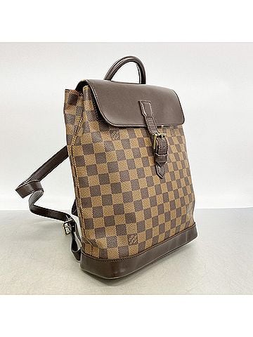 Louis Vuitton Louis Vuitton Damier Soho Backpack N51132 Ebene (Women's) (view 2)