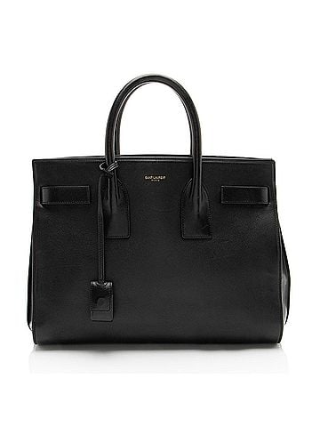 Saint Laurent Saint Laurent Calfskin Sac De Jour Small Tote (view 1)