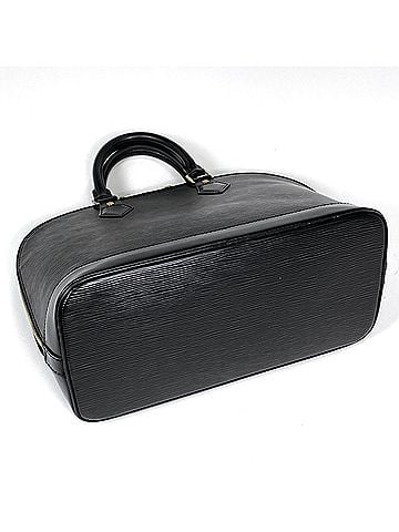 Louis Vuitton Louis Vuitton Alma handbag, Epi leather, Noir (black), M52142, women's. (view 2)