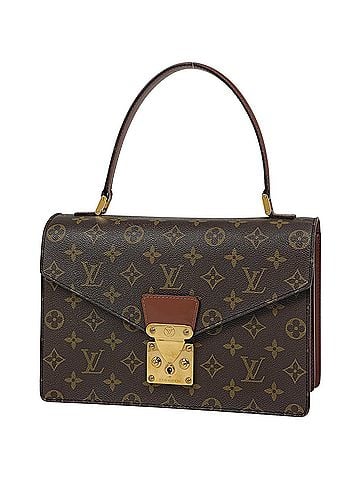 Louis Vuitton Louis Vuitton Concorde handbag, Monogram, Brown, M51190, Women's (view 1)