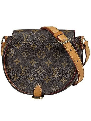 Louis Vuitton Louis Vuitton Tambourin Crossbody Pouch Shoulder Bag, Monogram Brown, M51179, Women's (view 1)