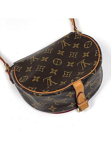 Louis Vuitton Louis Vuitton Tambourin Crossbody Pouch Shoulder Bag, Monogram Brown, M51179, Women's (view 2)