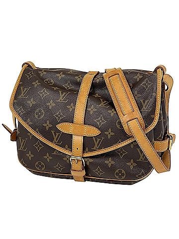 Louis Vuitton Louis Vuitton Saumur 30 Crossbody Shoulder Bag, Monogram Brown, M42256, Women's (view 1)