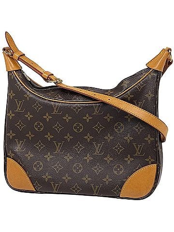 Louis Vuitton Louis Vuitton Boulogne 30 Shoulder Bag, Monogram Brown, M51265, Women's (view 1)