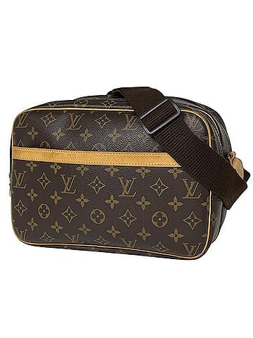 Louis Vuitton Louis Vuitton Reporter PM Shoulder Bag, Monogram Brown, M45254, Women's (view 1)