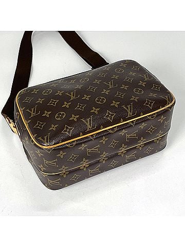 Louis Vuitton Louis Vuitton Reporter PM Shoulder Bag, Monogram Brown, M45254, Women's (view 2)