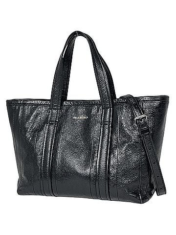 Balenciaga Balenciaga Small East West Bag, 2-Way Handbag, Leather, Black, 671404, Women's (view 1)